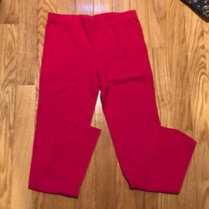 Girl’s pink leggings